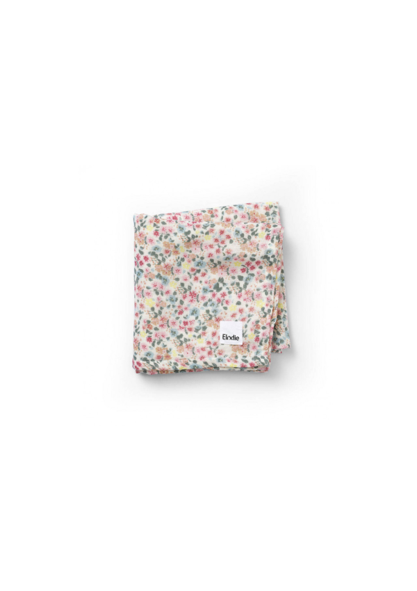 Elodie Дитячий бамбуковий плед Floating Flowers 80х80 см.