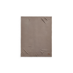 Elodie Акриловий плед для немовлят Pointelle Tender Taupe 75x100 см