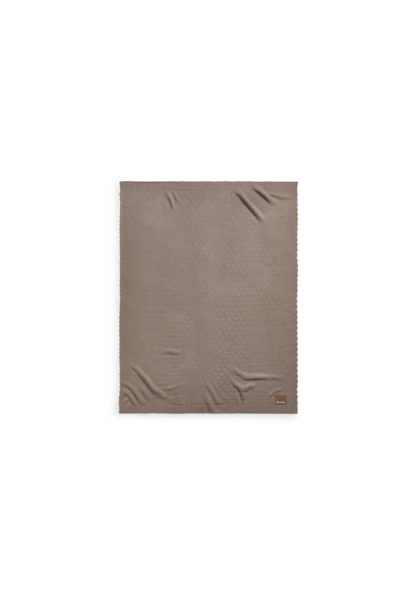 Elodie Акриловий плед для немовлят Pointelle Tender Taupe 75x100 см