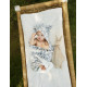 Elodie Дитячий рушник з кутиком Garden Leo Toile 80х80 см
