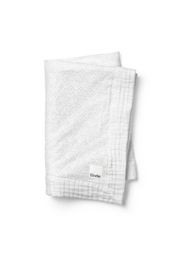 Elodie Дитячий бавовняний плед Soft Cotton Blanket Embroidery Anglaise 75х100 см