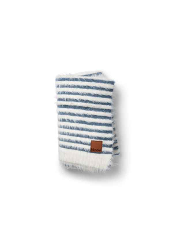 Elodie Плед для немовляти Furry Knit Berry Blue 75х100 см.
