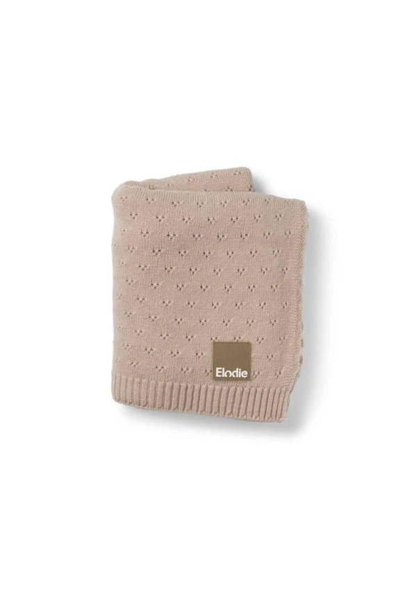 Elodie Акриловий плед Pointelle 75х100 см Blushing Pink