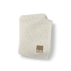 Elodie Акриловий плед Pointelle 75х100 см Creamy White