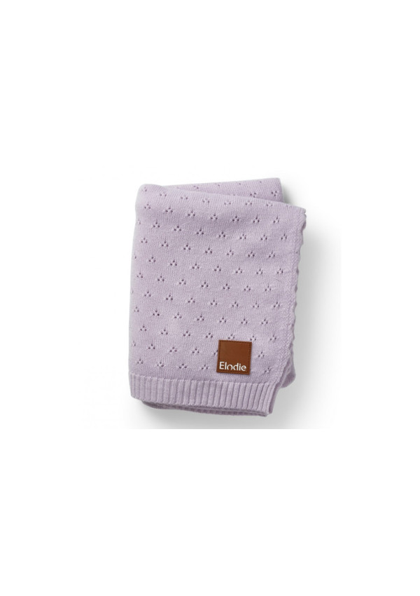 Elodie Акриловий плед Pointelle 75х100 см Lavender Love
