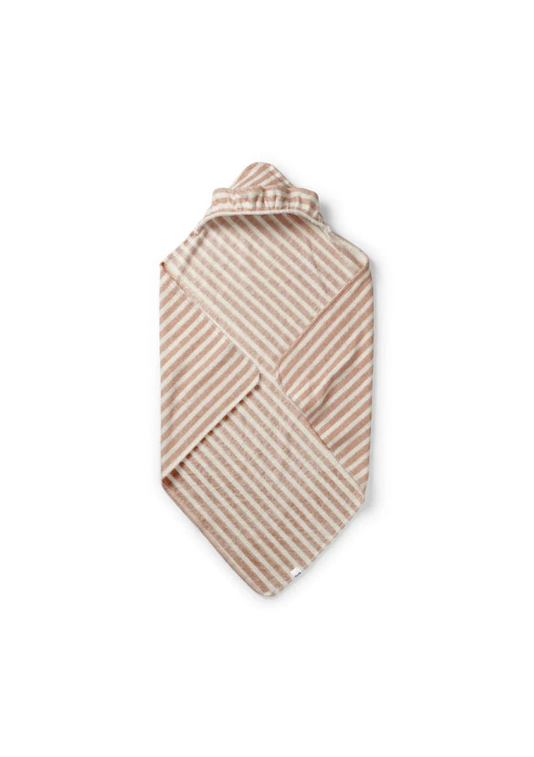 Elodie Дитячий рушник з кутиком Candy Stripes 80х80 см