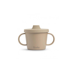 Elodie Дитячий стакан-поїлка з ручками Eat Pure Khaki