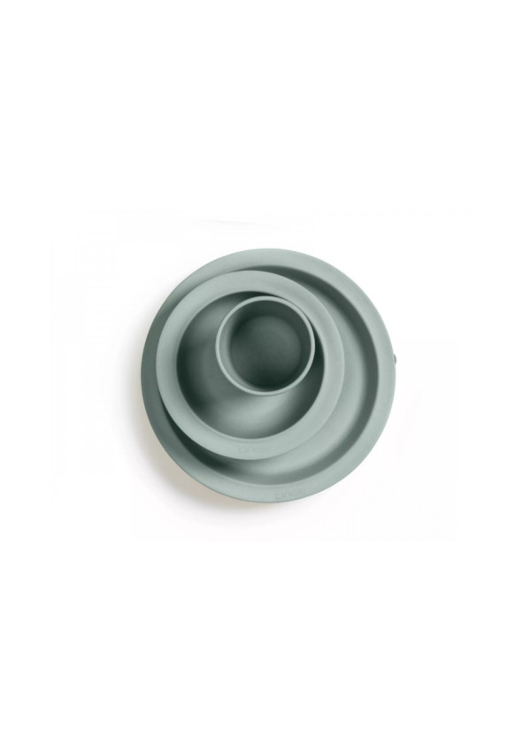 Elodie Набір дитячого посуду Eat Pebble Green, 3 ел.