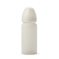 Elodie Скляна пляшка для годування Vanilla White