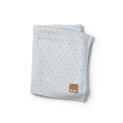 Elodie Акриловий плед для немовлят Pointelle Bermuda Blue 75х100 см.