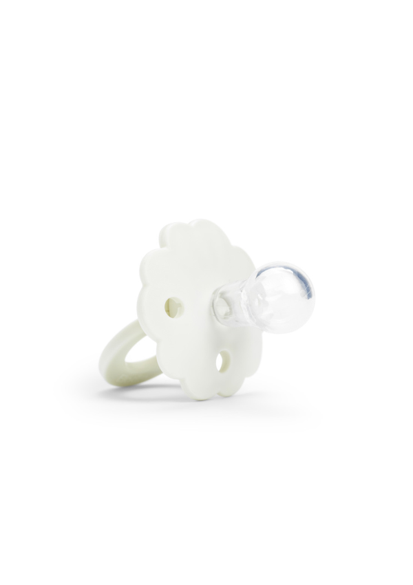 Elodie Пустушка Binky Bloom 3+ Vanilla White