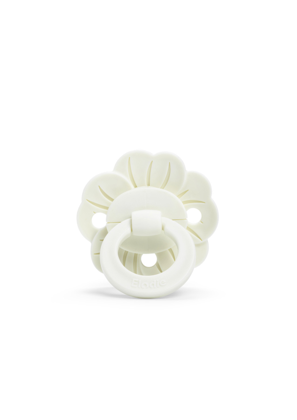 Elodie Пустушка Binky Bloom 3+ Vanilla White