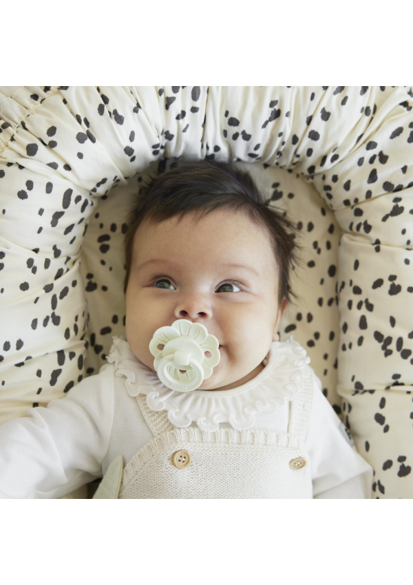 Elodie Пустушка Binky Bloom 3+ Vanilla White
