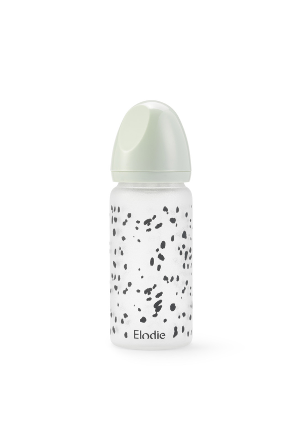 Elodie Скляна пляшечка для годування Dalmatian Dots