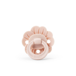 Elodie Ортодонтична силіконова пустушка Blinky Blom Powder Pink 0 міс.+, розмір 1