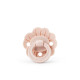 Elodie Ортодонтична силіконова пустушка Blinky Blom Powder Pink 0 міс.+, розмір 1