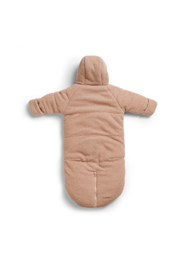 Elodie Дитячий комбінезон Pink Bouclé, 0-6 місяців