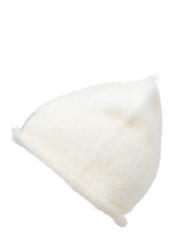 Elodie Дитяча тепла шапка Furry Knit Vanilla White 2-3 роки
