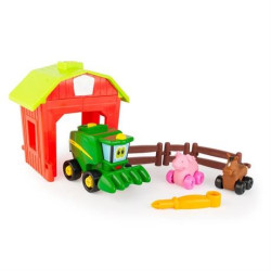 Ігровий набір-конструктор John Deere Kids Збери трактор із загоном