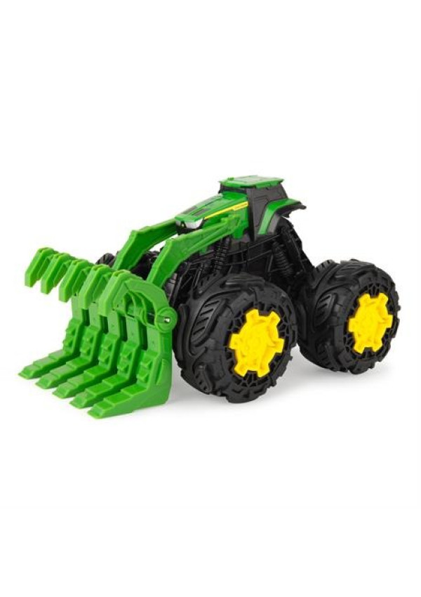 Іграшковий трактор John Deere Kids Monster Treads з ковшем і великими колесами 