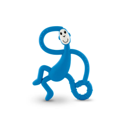 Іграшка-прорізувач Matchstick Monkey Танцююча Мавпочка (колір синій, 14 см) 