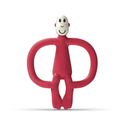Іграшка-прорізувач Мавпочка Matchstick Monkey (червоний, 11 см)
