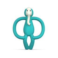 Іграшка-прорізувач Слон Matchstick Monkey (бірюзовий, 11 см)