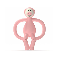 Іграшка-прорізувач Свинка Matchstick Monkey (світло-рожевий, 11 см) 